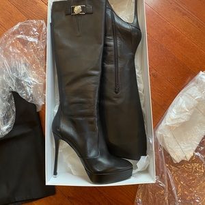 Authentic Versace Knee High Boots